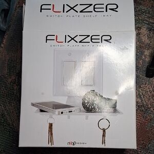 White Switch Plate Shelf Tray